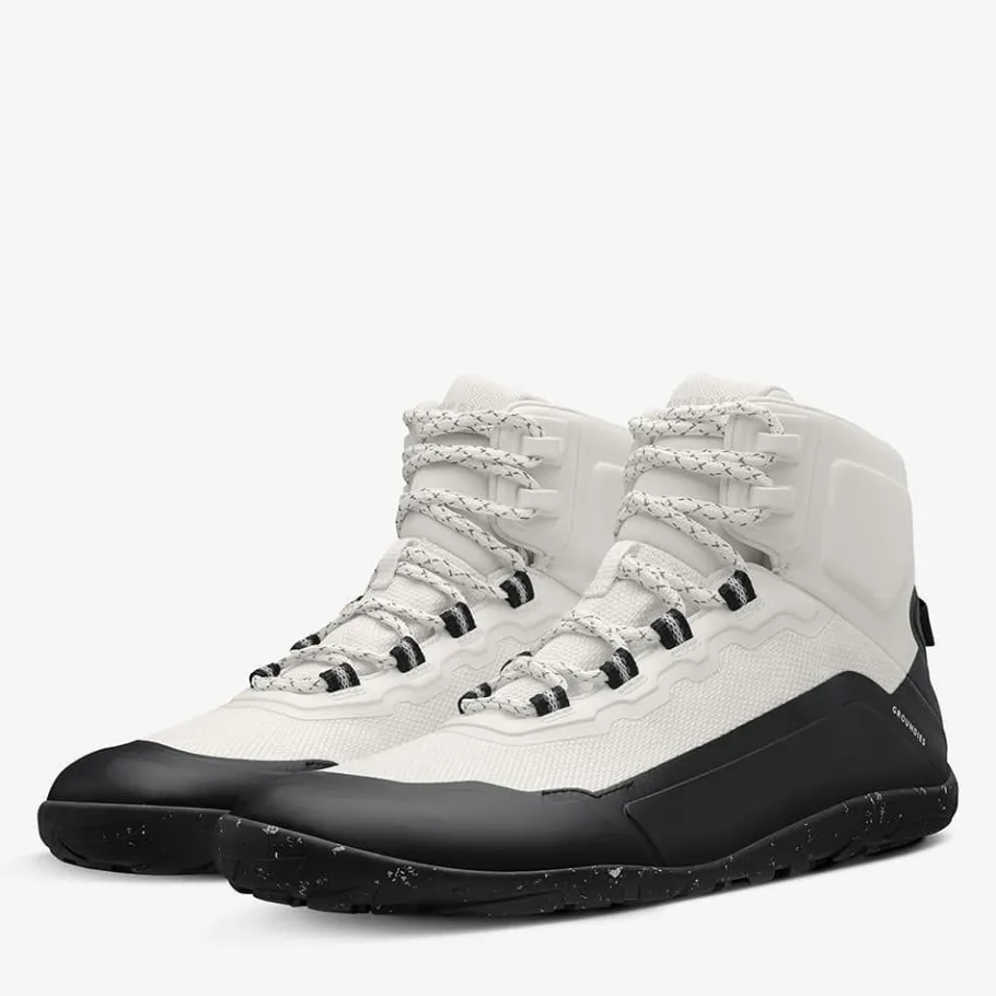 Fashion Groundies ® All Terrain High Women Off-White/Schwarz