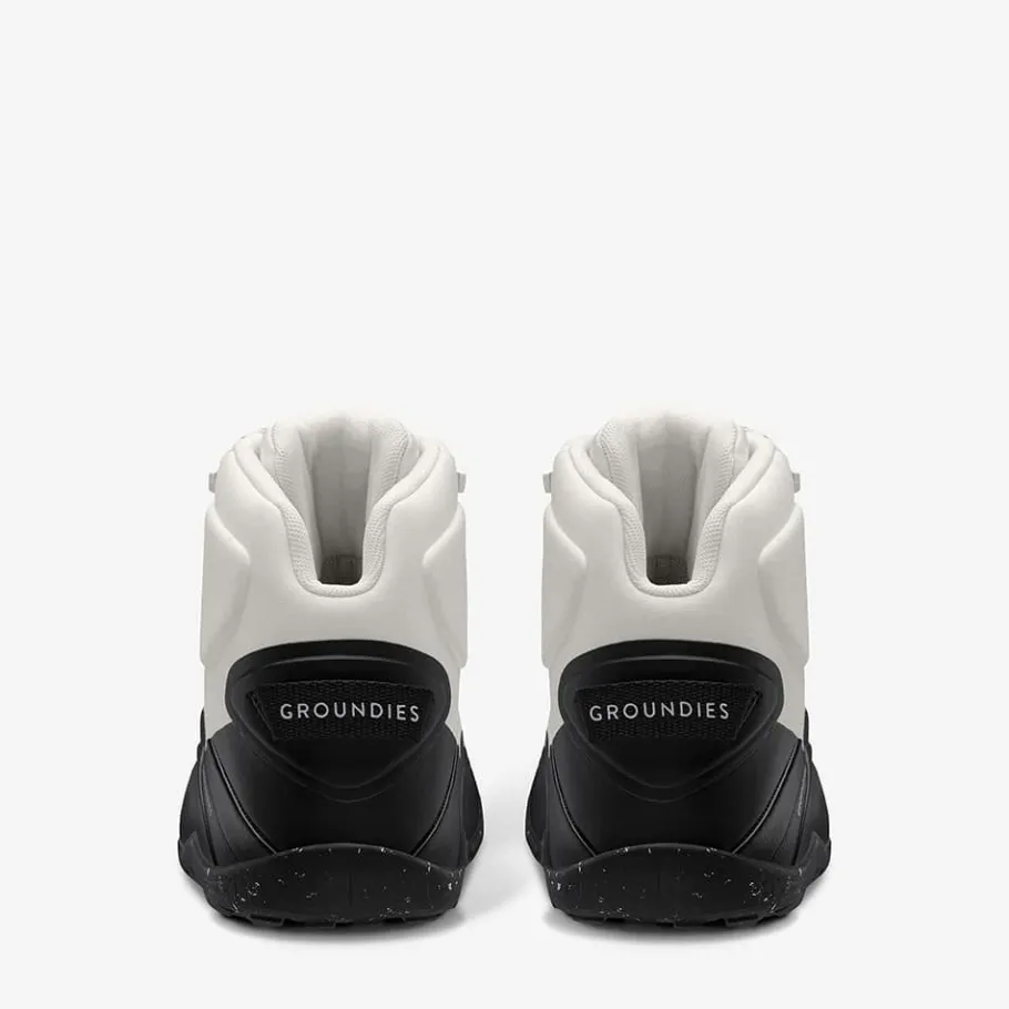 Fashion Groundies ® All Terrain High Women Off-White/Schwarz