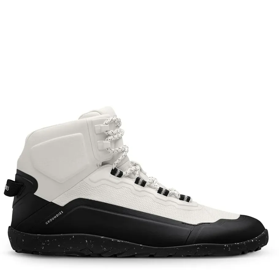 Discount Groundies ® All Terrain High Women Off-White/Schwarz