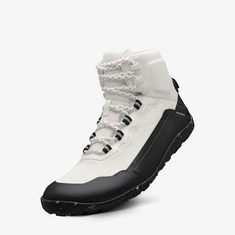 Discount Groundies ® All Terrain High Women Off-White/Schwarz