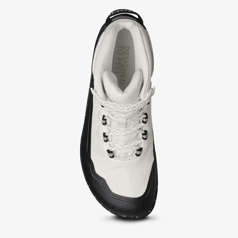 Discount Groundies ® All Terrain High Women Off-White/Schwarz