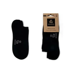 Discount Groundies ® Premium-Socken (Ankle Socks) Schwarz
