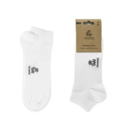 Discount Groundies ® Premium-Socken Low Weis