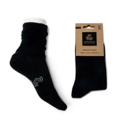 Fashion Groundies ® Premium-Socken Mid Schwarz