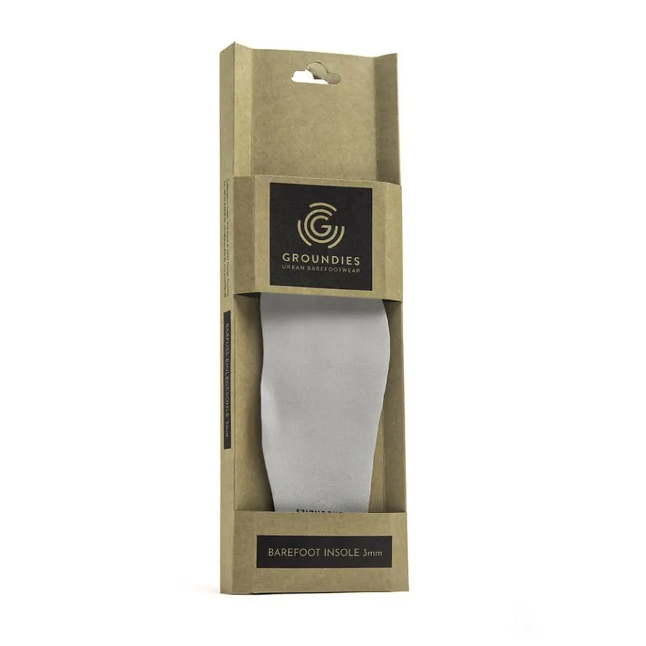 Clearance Groundies ® Thermo-Einlegesohlen 3Mm Grau