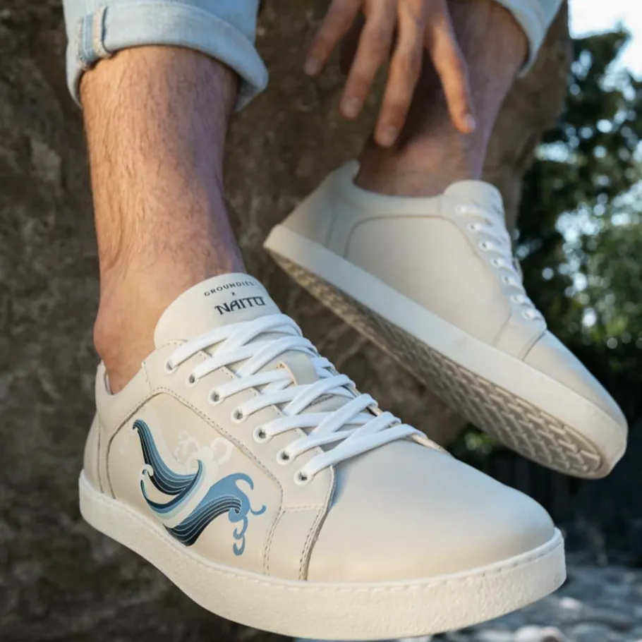 Outlet Groundies ® Universe X Naito Men Off-White/Wave